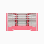 Mueble exhibidor de melamina