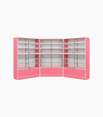 Mueble exhibidor de melamina